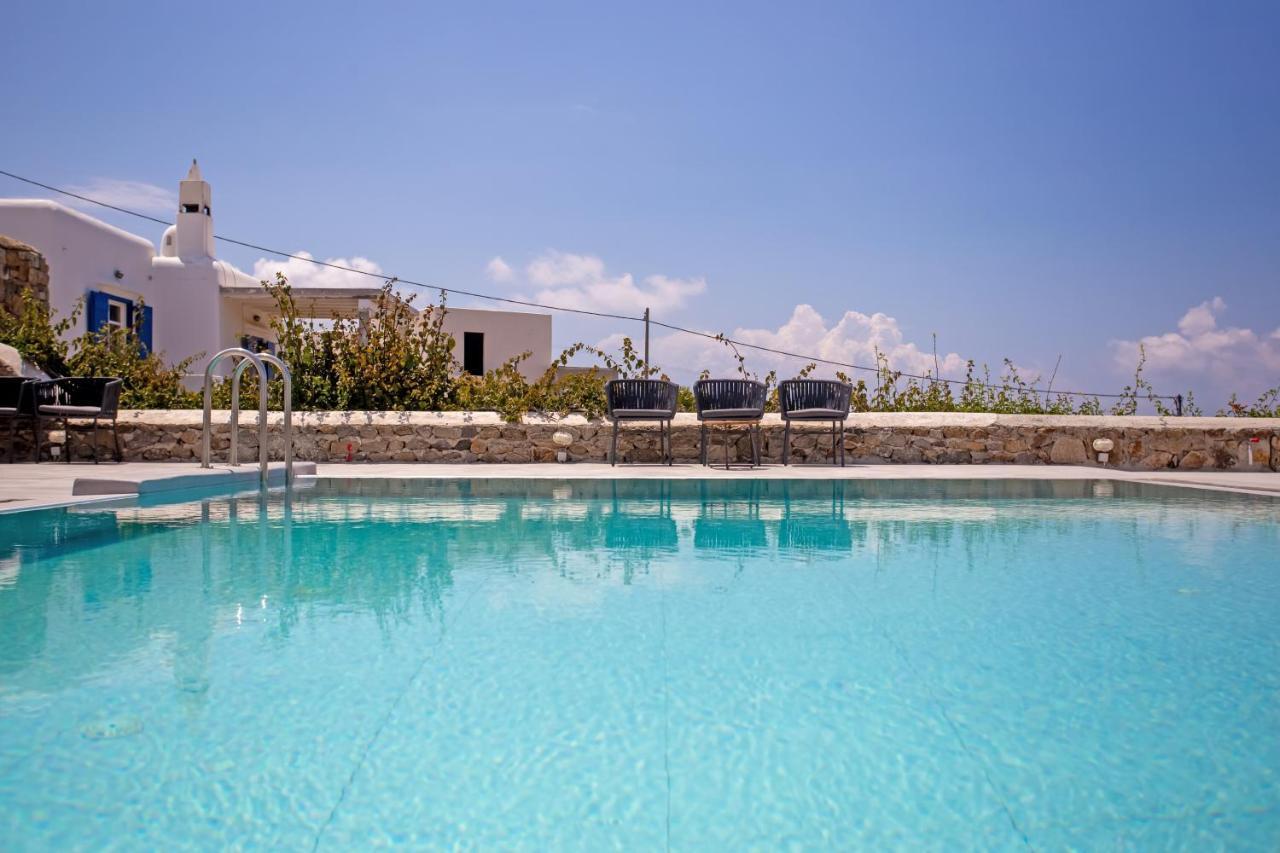 Terra White Seaview Pool Apartments & Suites Mykonos Town Kültér fotó