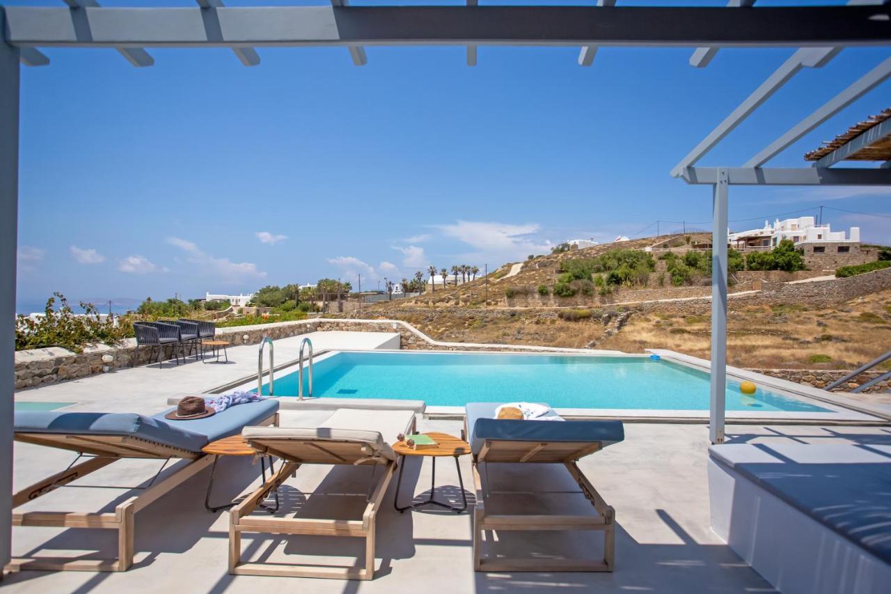 Terra White Seaview Pool Apartments & Suites Mykonos Town Kültér fotó